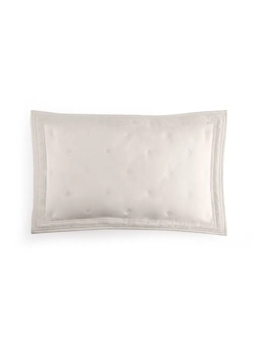 Стеганая наволочка King Tufted Quilted Sham Michael Aram — серый