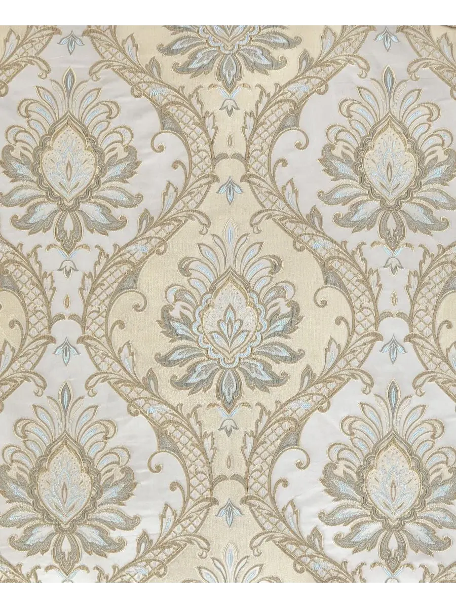 Комплект стеганого покрывала Rita Floral из 4 предметов, Queen J Queen New York — изображение 8 из 8, шампань