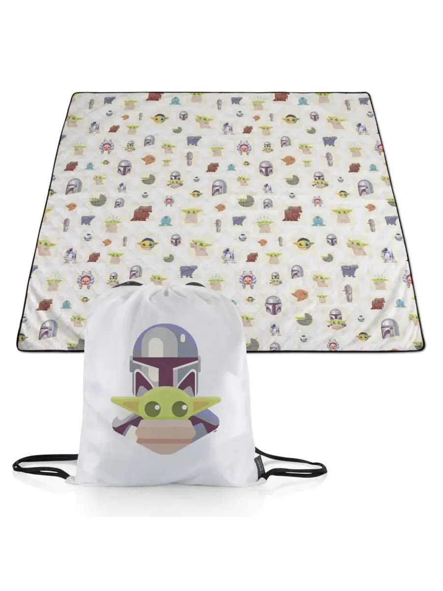 Плед для пикника Star Wars Mandalorian Grogu Impresa, 152 x 127 см Oniva