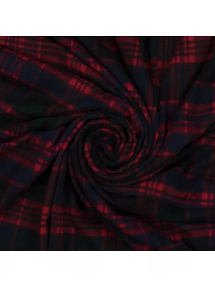 Твидовый плед в хайленд-тартан Prince of Scots — изображение 5 из 10, красный