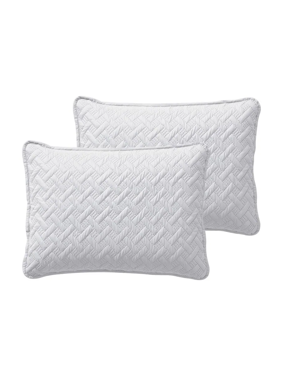 Комплект постельного белья Nina Embossed из 2 предметов, размер Twin VCNY Home — изображение 2 из 5, белый
