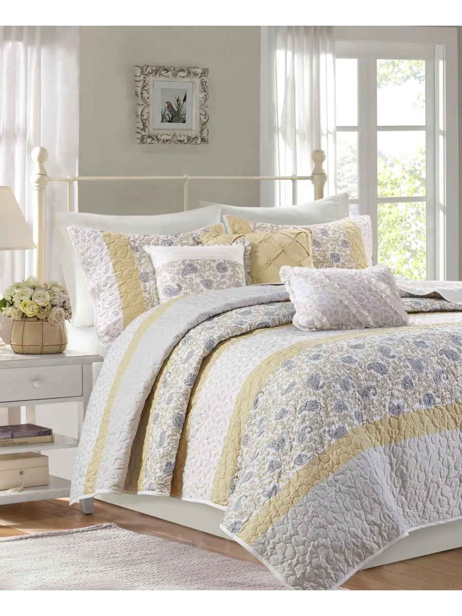 Комплект постельного белья Dawn Soft Cotton Percale из 6 предметов, размер King/Cal King Madison