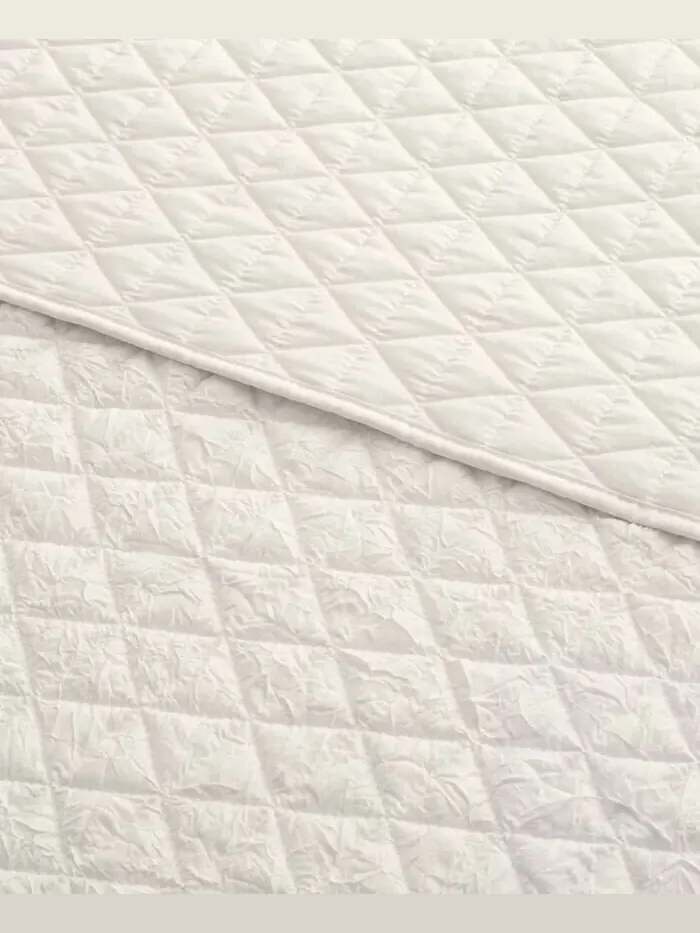 Двусторонний стеганый плед Homthreads Rowan, 50 x 60 дюймов Levtex — изображение 12 из 12, розовый