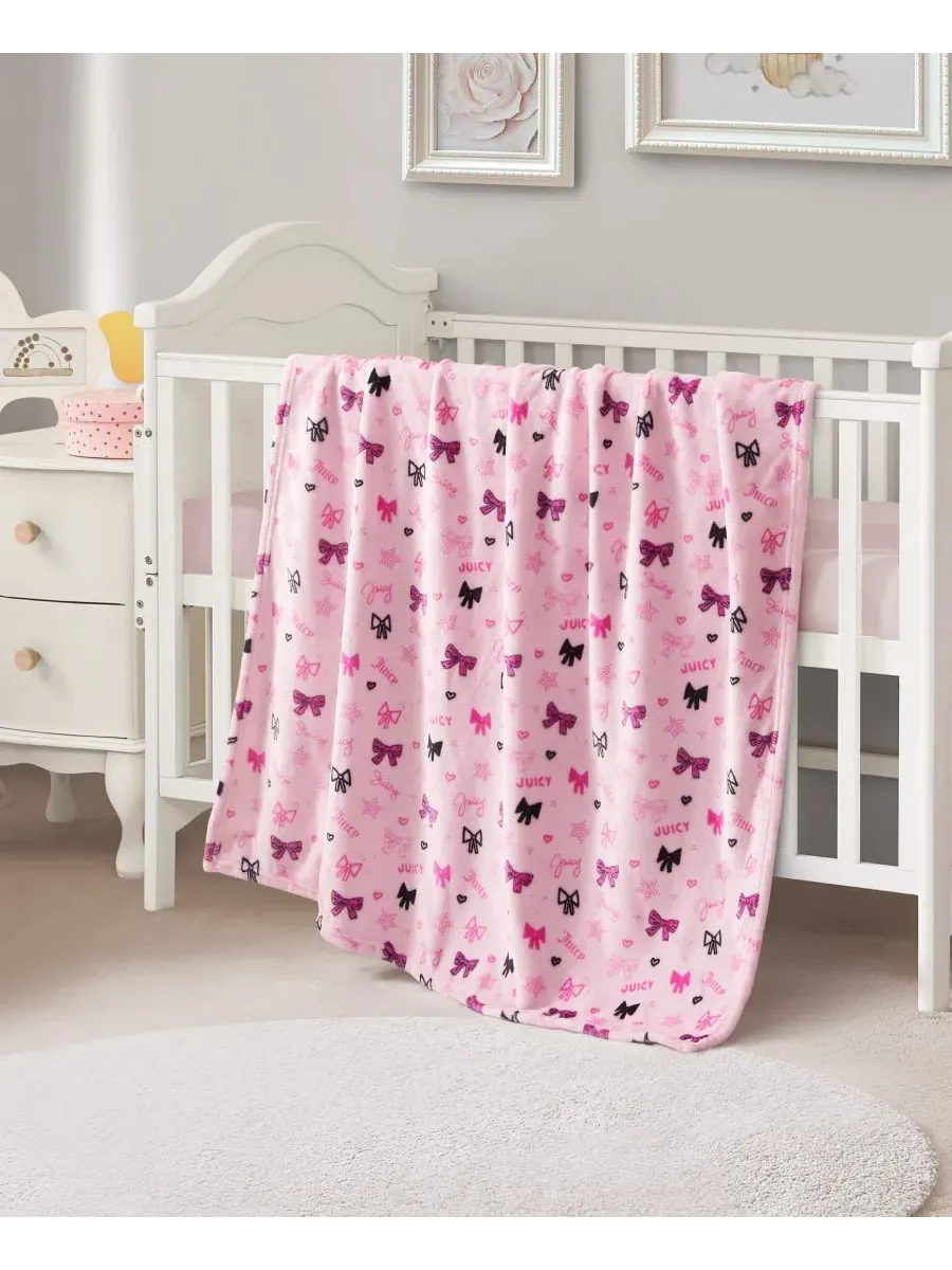 Детский плюшевый плед, 102 x 127 см Juicy Couture — изображение 3 из 6