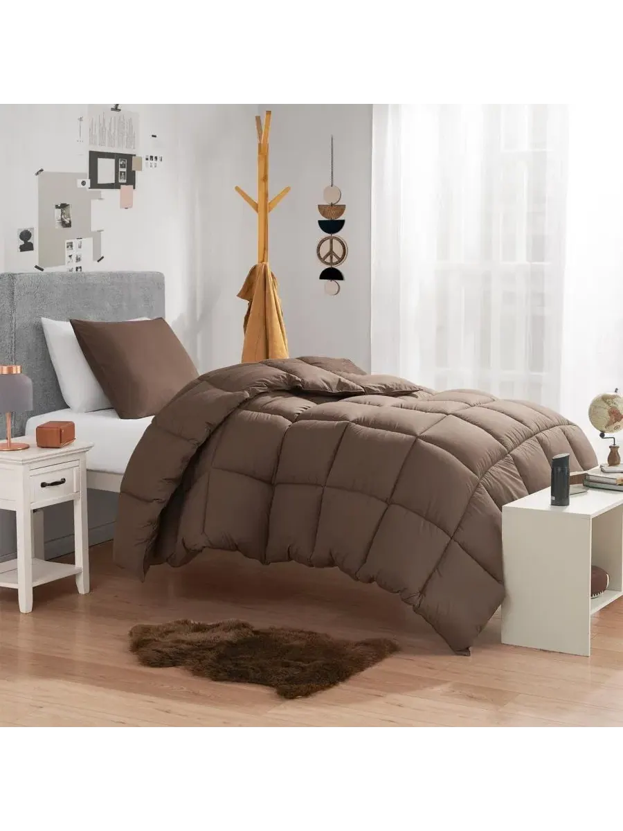 Комплект стеганого одеяла с охлаждающим эффектом, 500 GSM, Twin XL Coma Inducer