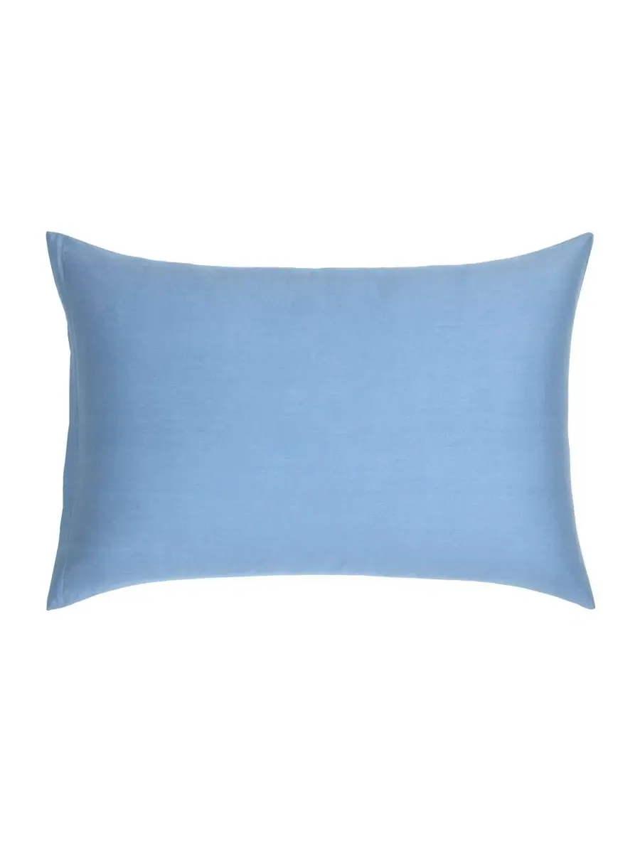 Наволочка-пододеяльник B Linea Cotton Sateen Boss Home — изображение 2 из 4, голубой