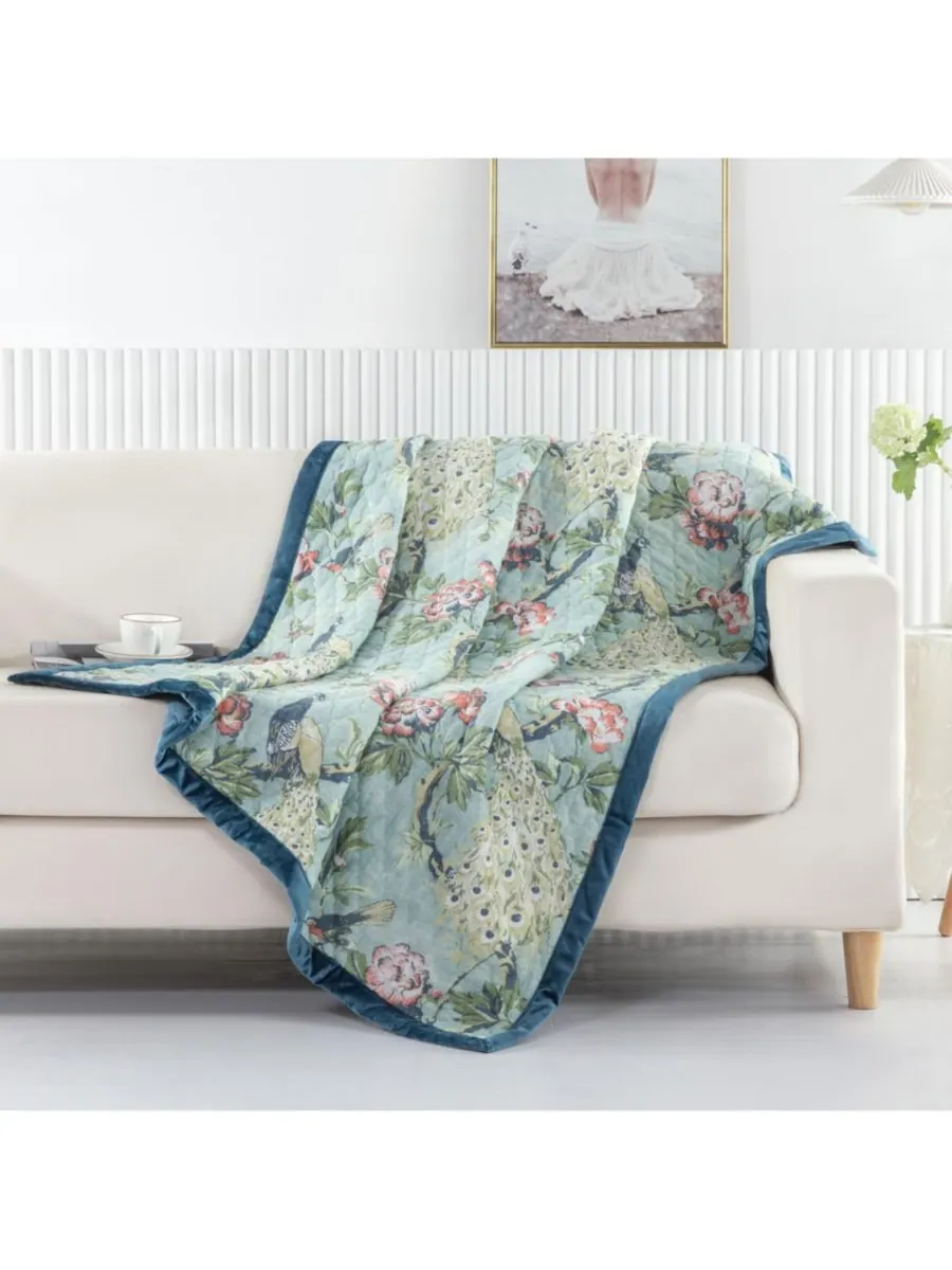 Плед «Павона», 50 x 60 дюймов Greenland Home Fashions