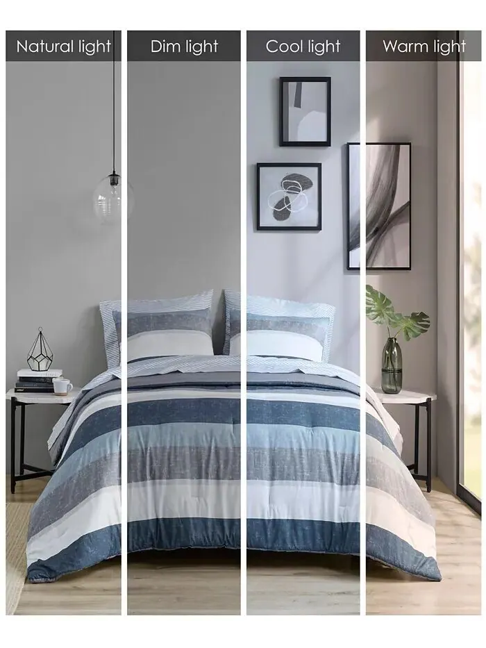 Комплект одеял Jaxon, California King Madison Park Essentials — изображение 13 из 13, серый