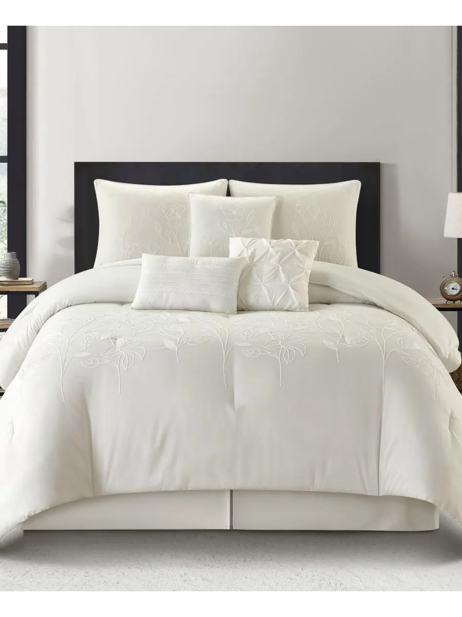 Комплект постельного белья Safina Floral из 7 предметов, размер King Stratford Park