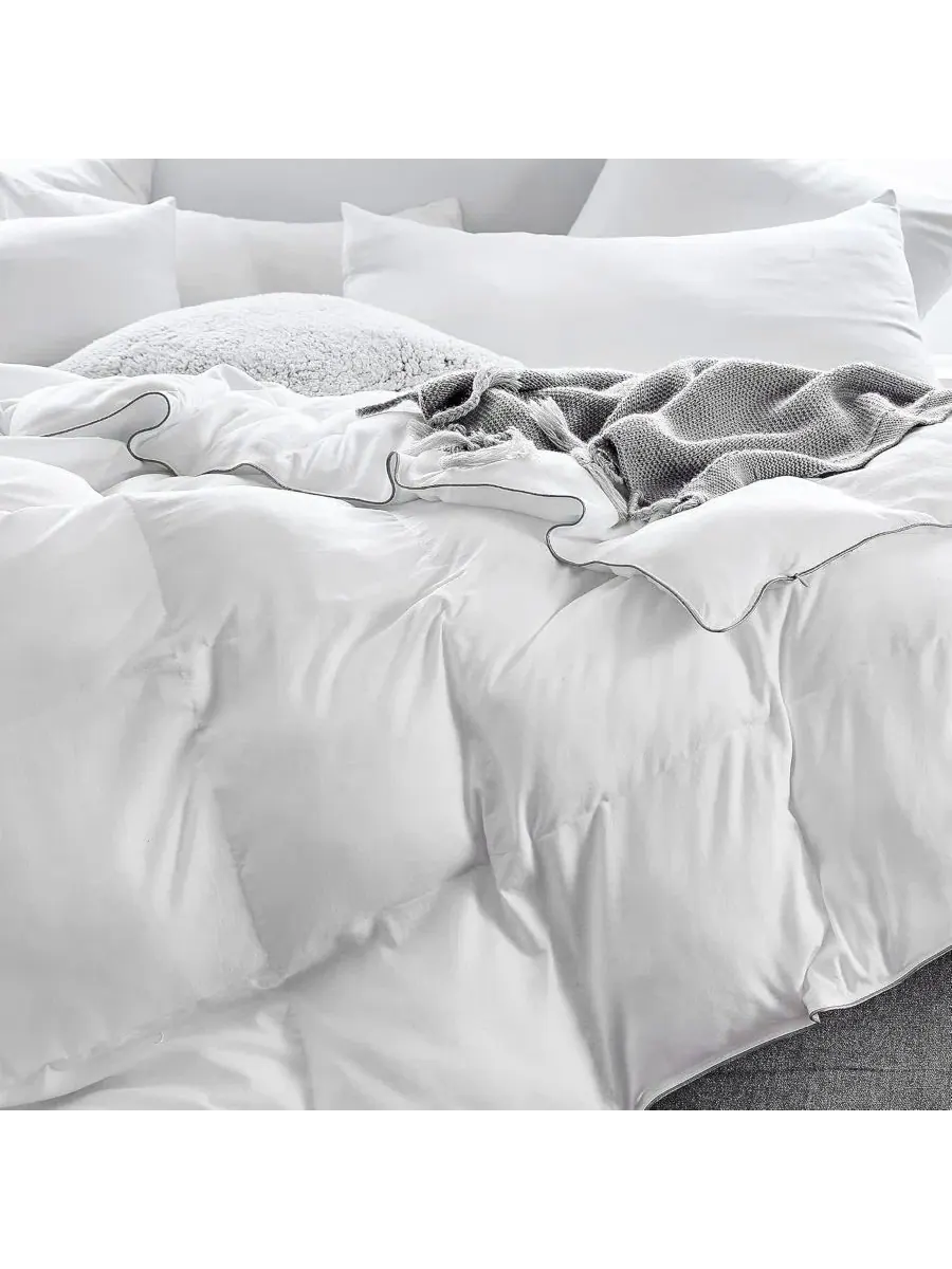 Комплект стеганого одеяла Snorze Cloud Comforter Set Coma Inducer — изображение 2 из 2, белый