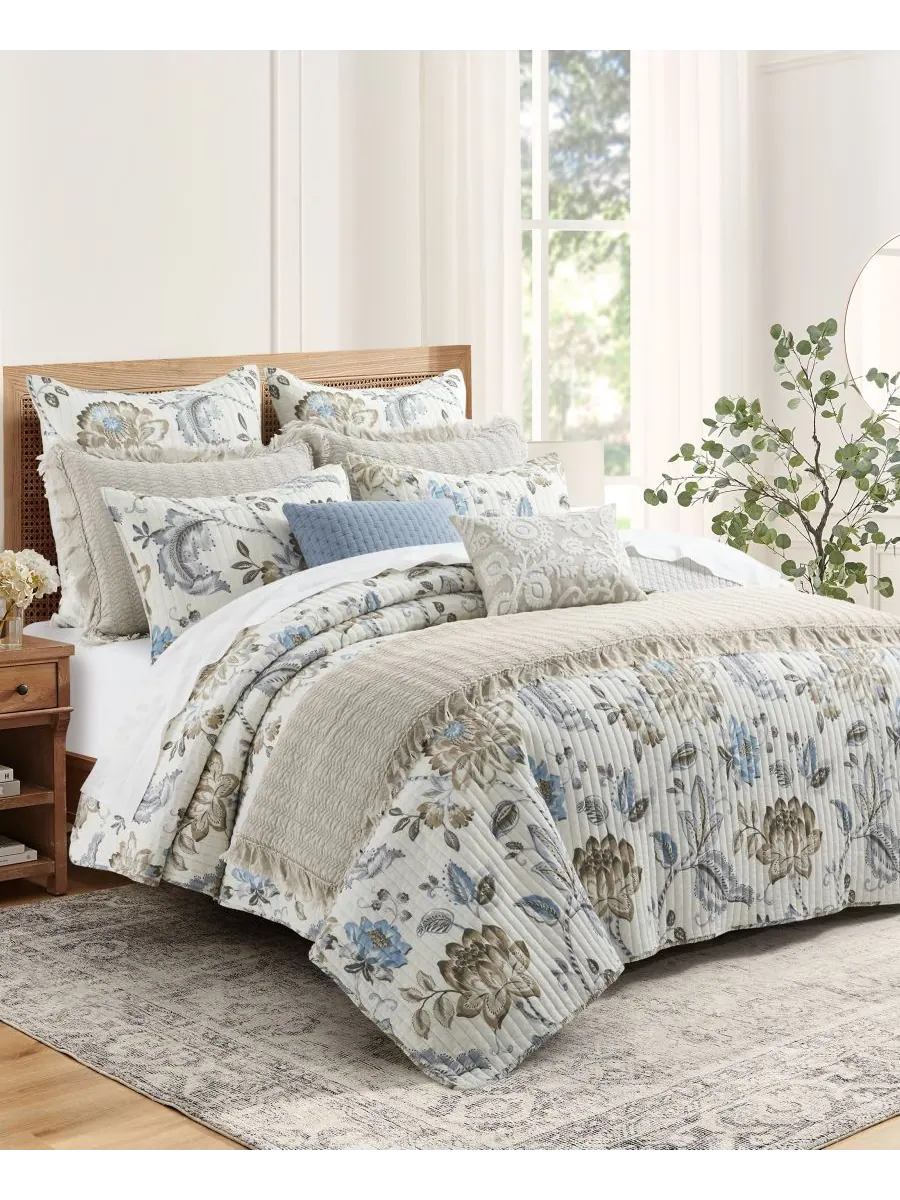 Комплект постельного белья Wilhemina Stone Washed, 3 предмета, размер King/California King Levtex — изображение 2 из 7