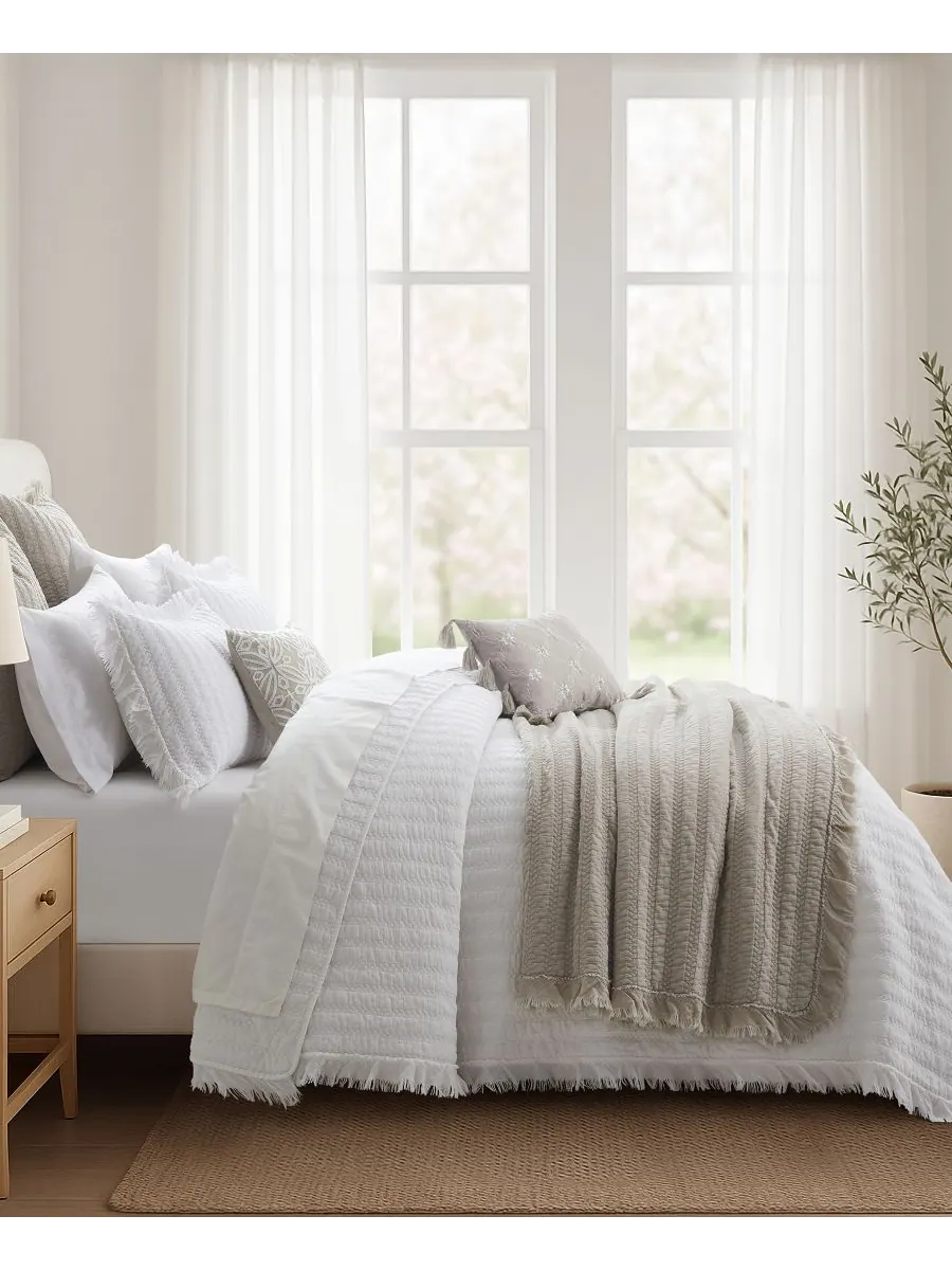Комплект постельного белья Wilhemina Stone Washed, 3 предмета, размер King/California King Levtex — изображение 6 из 7