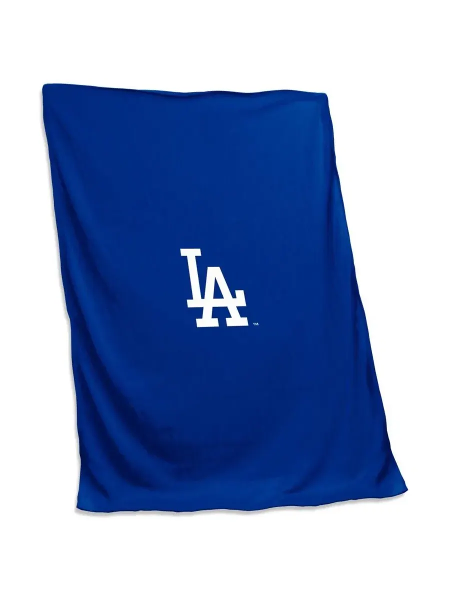 Плед из флиса с принтом Los Angeles Dodgers Logo Brands