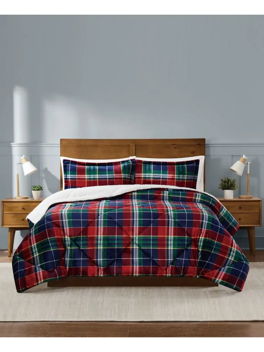 Комплект пледа с наволочкой Ivan Plaid, Twin/Twin XL Truly Soft