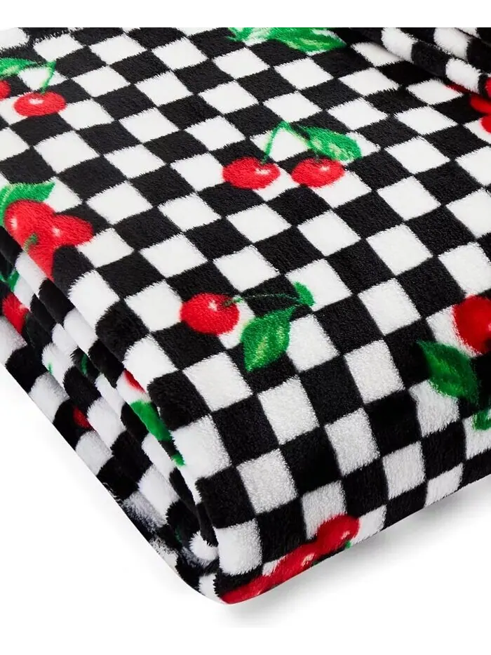 Ультрамягкое плюшевое флисовое плед, 50 x 70 дюймов Betsey Johnson — изображение 2 из 4