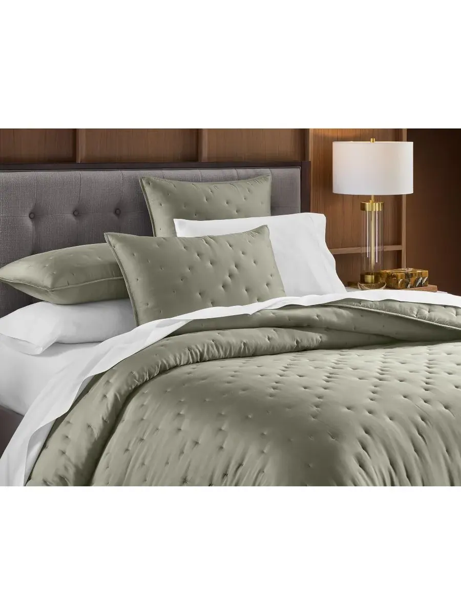 Комплект из 3 предметов: покрывало из лиоцелла, размер Full/Queen Hotel Collection — изображение 7 из 8, мох