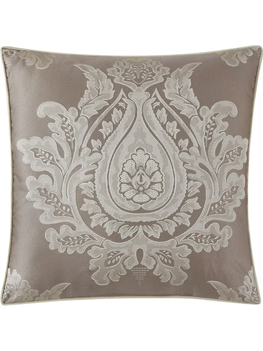 Комплект постельного белья Therese Damask из 7 предметов, размер Queen Stratford Park — изображение 7 из 10, бежевый