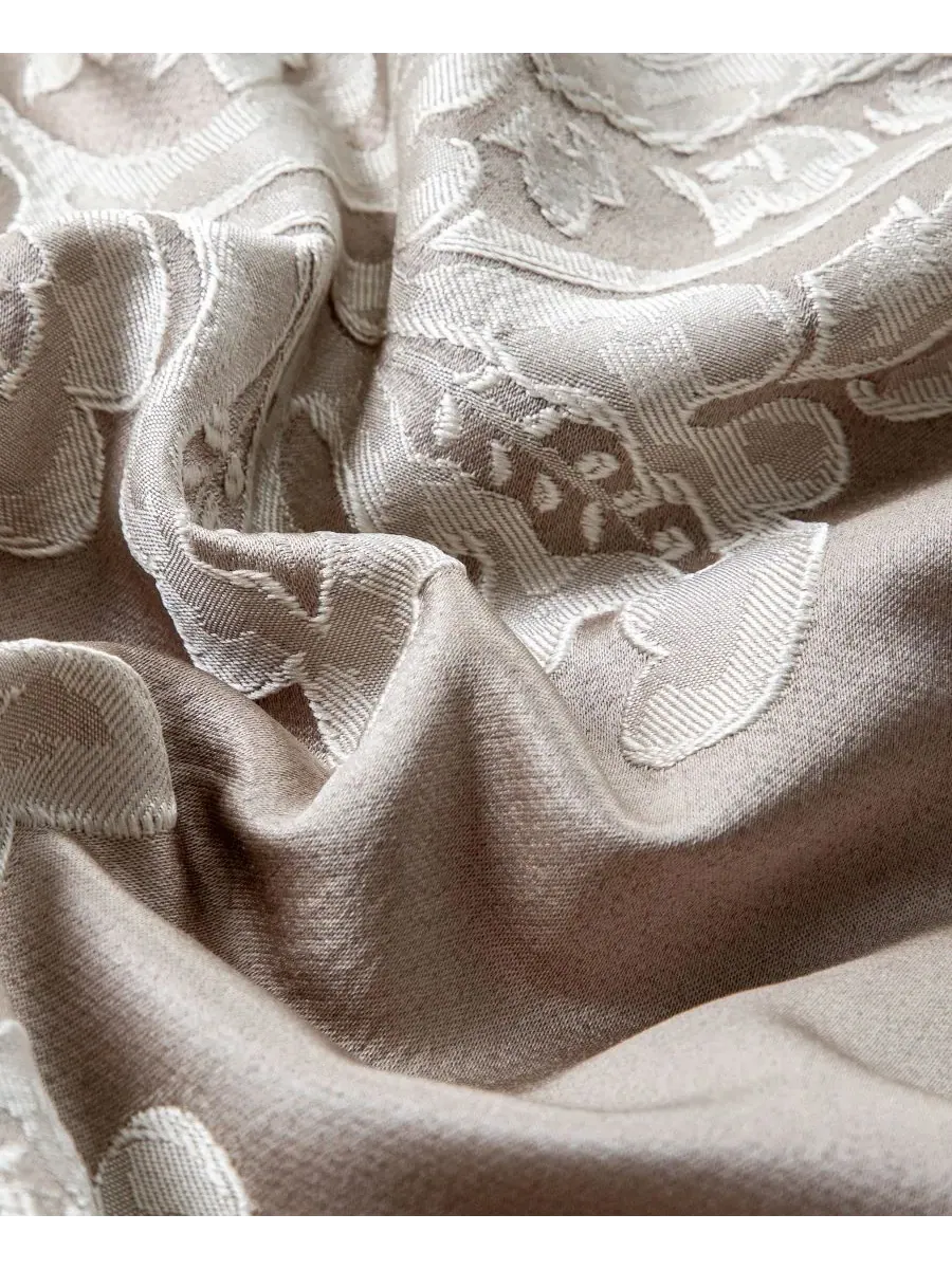 Комплект постельного белья Therese Damask из 7 предметов, размер Queen Stratford Park — изображение 10 из 10, бежевый