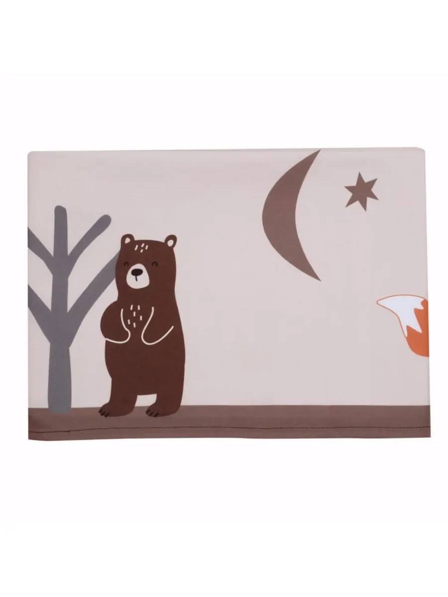 Комплект постельного белья для детской кроватки Sleepytime Bear Woodland из 3 предметов Bedtime — изображение 10 из 10