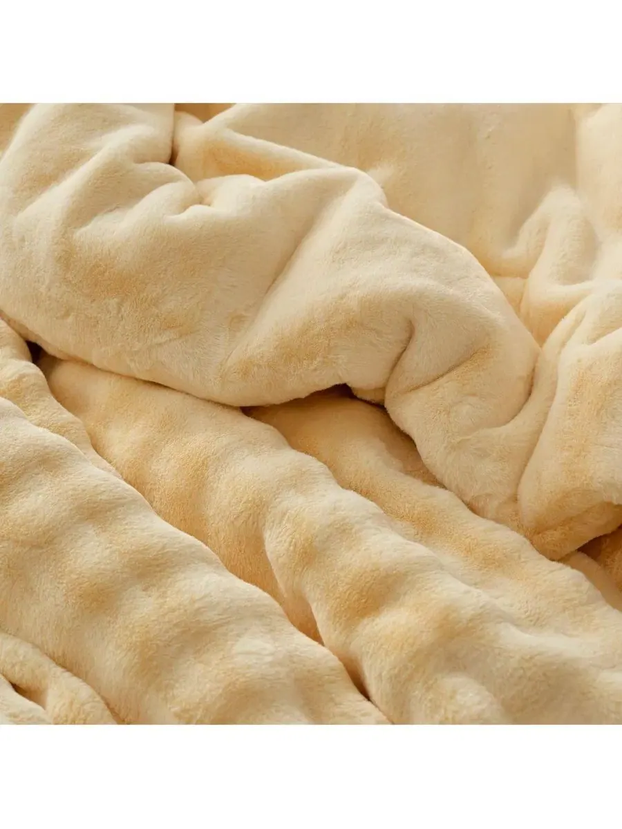 Комплект одеял Snowball Double Chunky Bunny Coma Inducer — изображение 4 из 4, кремовый