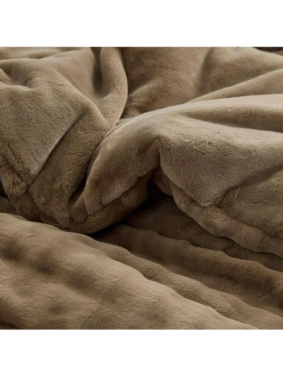 Комплект пухового одеяла Snowball Double Chunky Bunny Coma Inducer — изображение 3 из 4, коричневый