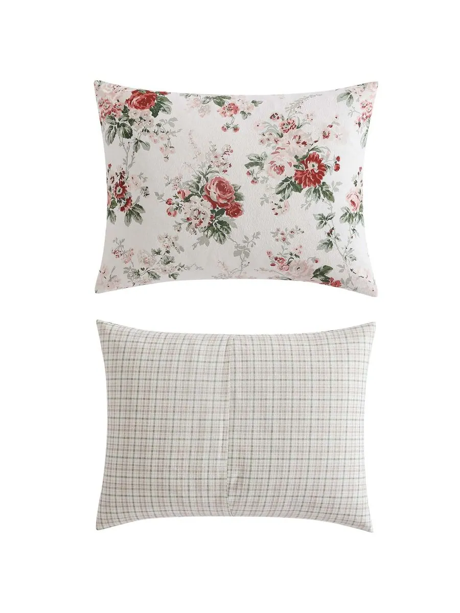 Комплект постельного белья Ashfield Flannel из 3 предметов, размер Full/Queen Laura Ashley — изображение 3 из 10
