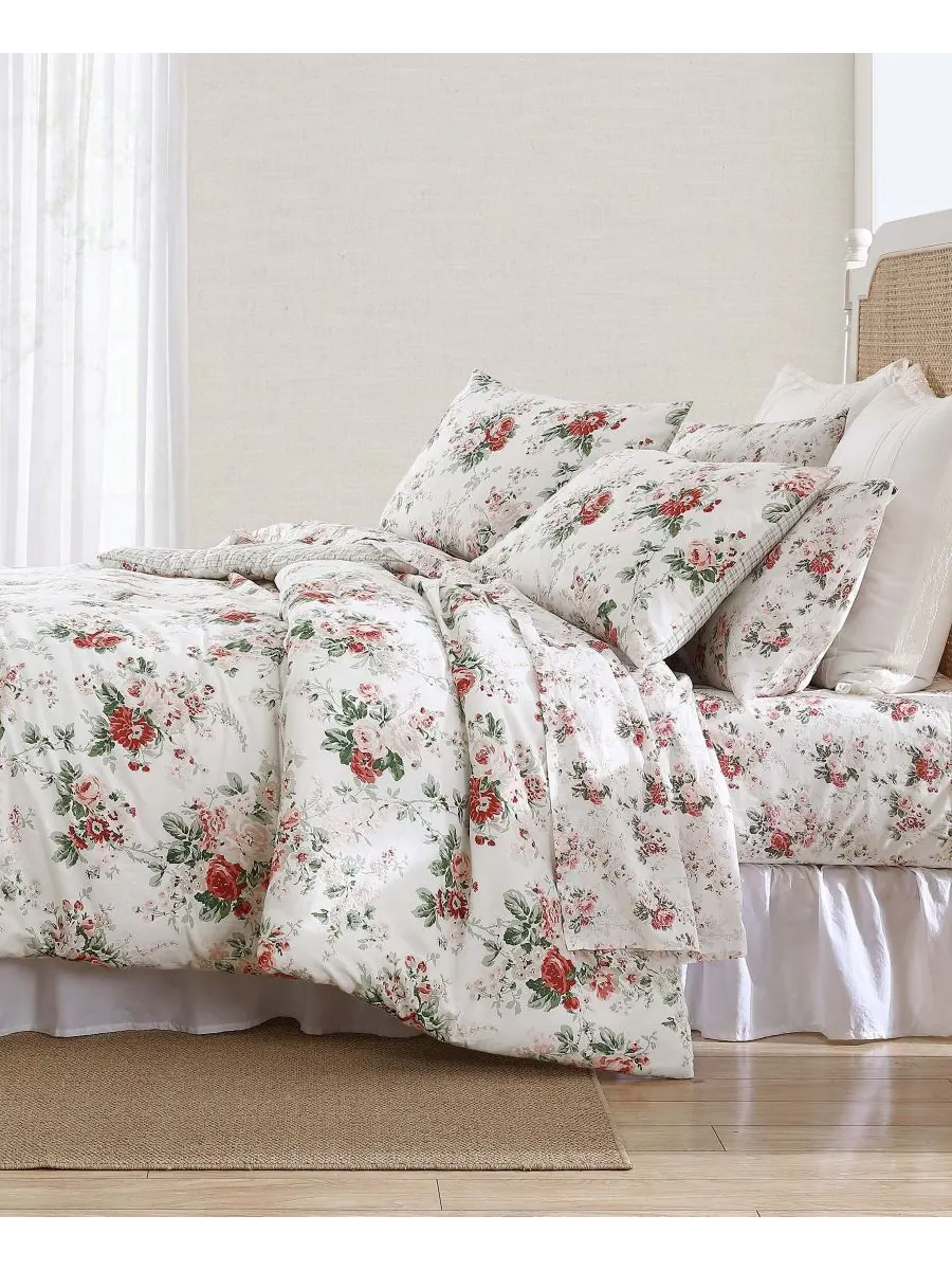 Комплект постельного белья Ashfield Flannel из 3 предметов, размер Full/Queen Laura Ashley — изображение 4 из 10