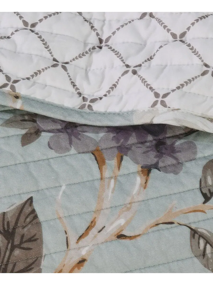 Трехпредметный комплект стеганых покрывал Belvedere Reversible, King/California King Levtex Home — изображение 5 из 5, синий