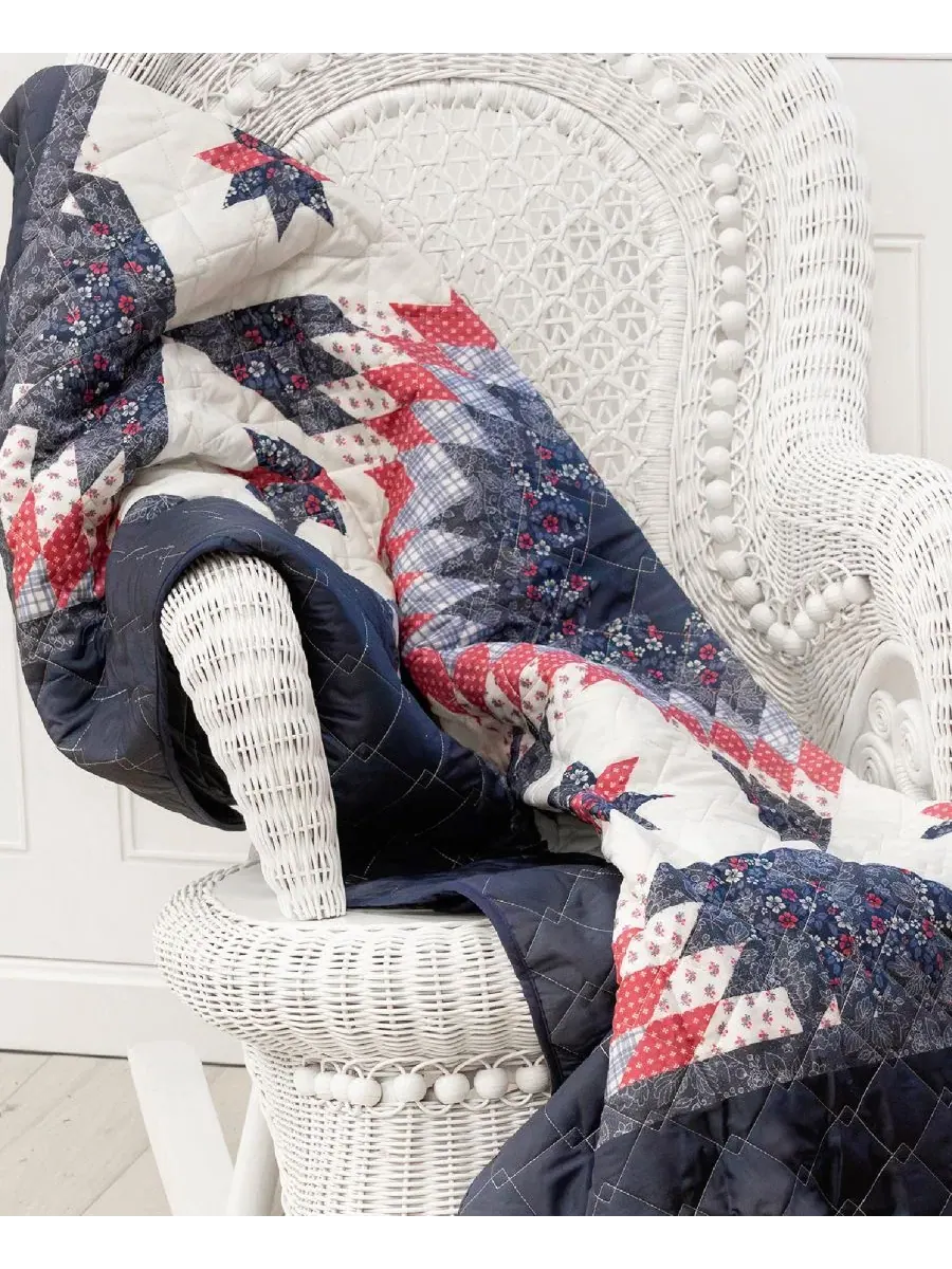 Двустороннее покрывало Bluefield Star, 127 x 152 см Donna Sharp