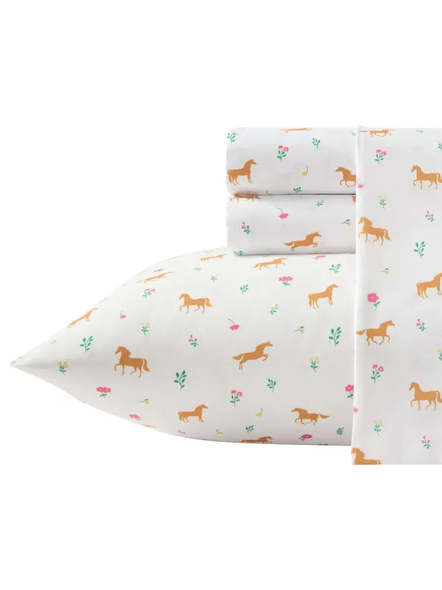 Комплект постельного белья из микрофибры с принтом Wrangler Horse Meadow Wrangler Kids