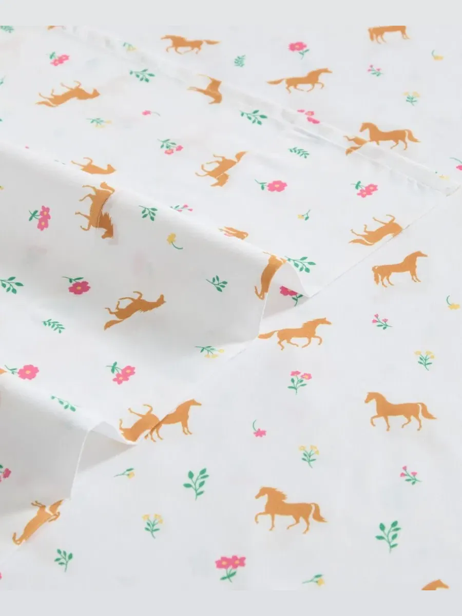 Комплект постельного белья из микрофибры с принтом Wrangler Horse Meadow Wrangler Kids — изображение 3 из 7