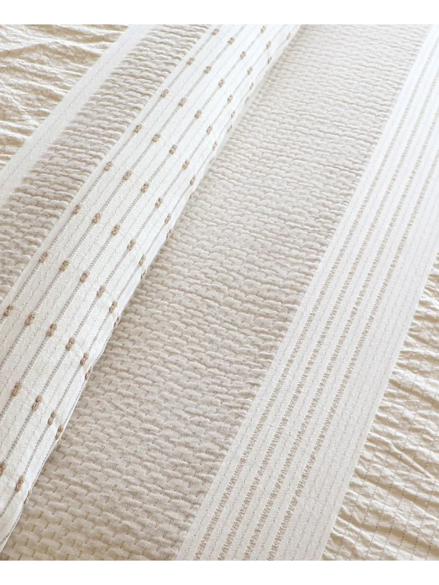 Комплект постельного белья Pickford Dotted Stripe из 3 предметов, размер King/California King Levtex — изображение 2 из 5
