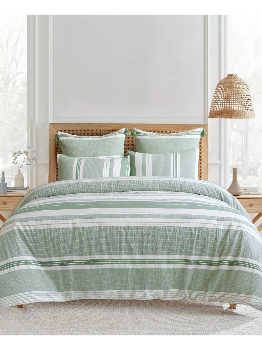Комплект постельного белья Pickford Dotted Stripe из 3 предметов, размер King/California King Levtex — изображение 1 из 6