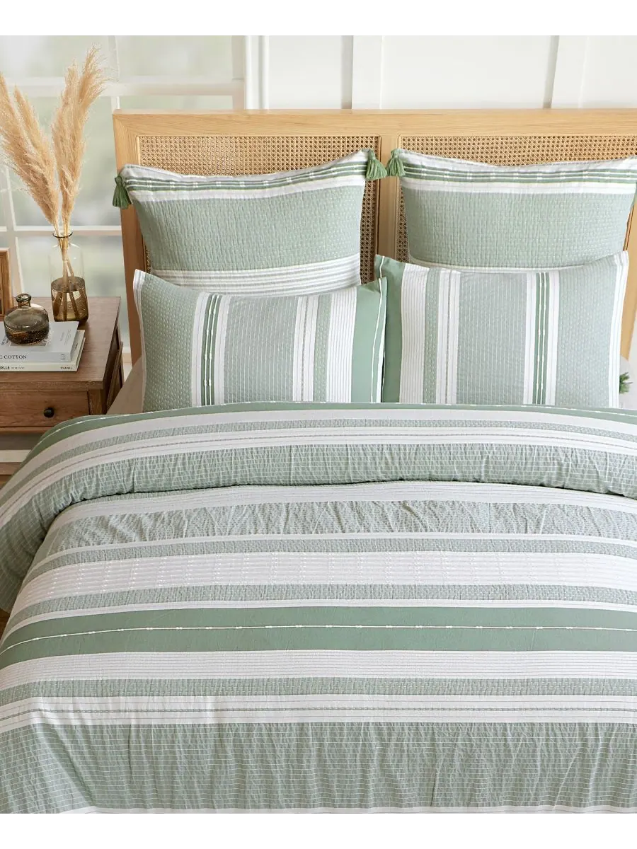 Комплект постельного белья Pickford Dotted Stripe из 3 предметов, размер King/California King Levtex — изображение 6 из 6