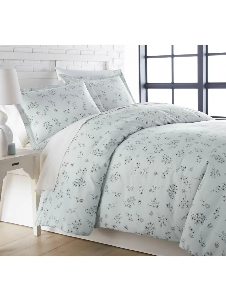 Комплект постельного белья Sweet Florals из 3 предметов, ультрамягкий, размер King/California King