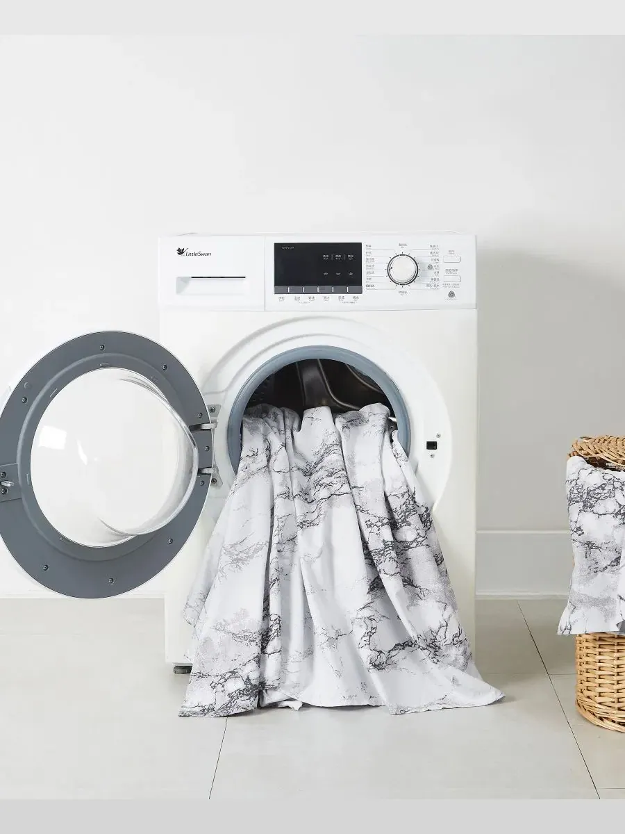 Комплект постельного белья 4 предмета, 1500 нитей, Queen Sweet Home Collection — изображение 4 из 4, серый