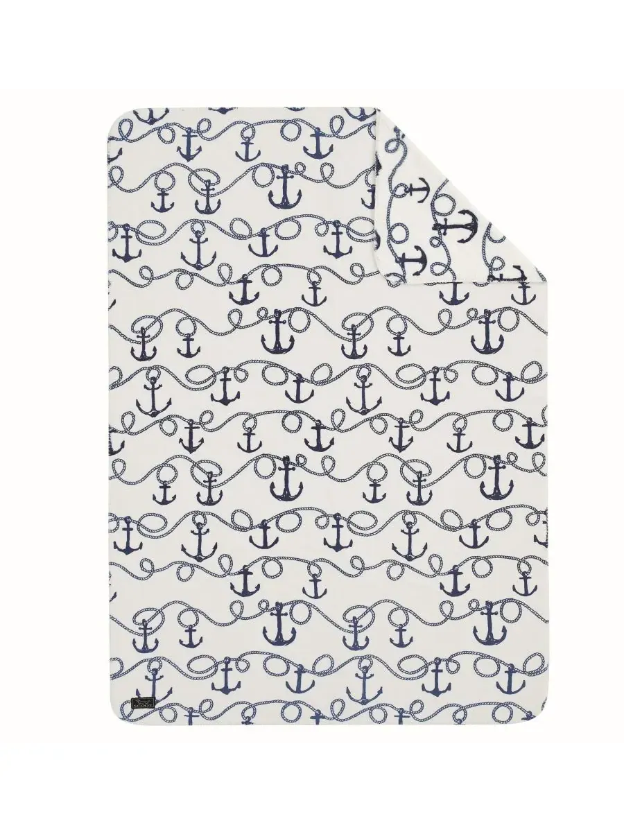 Плед Feeling Nauti Whimsical, 127 x 178 см Scout — изображение 2 из 4, синий