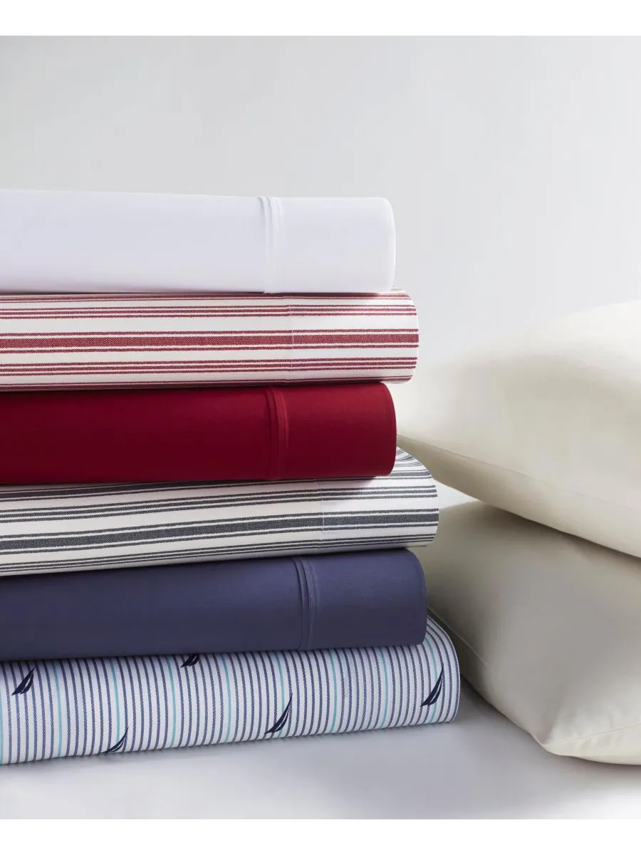 Комплект постельного белья coleridge stripe из хлопкового перкаля, 3 предмета, размер twin Nautica — изображение 3 из 7