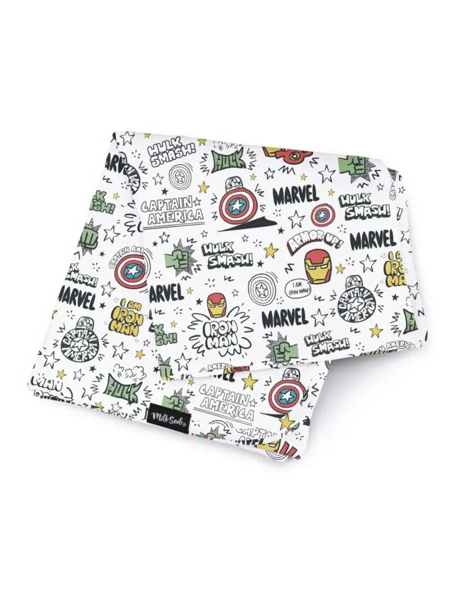 Плед с эскизами Человека-паука Marvel Milk Snob