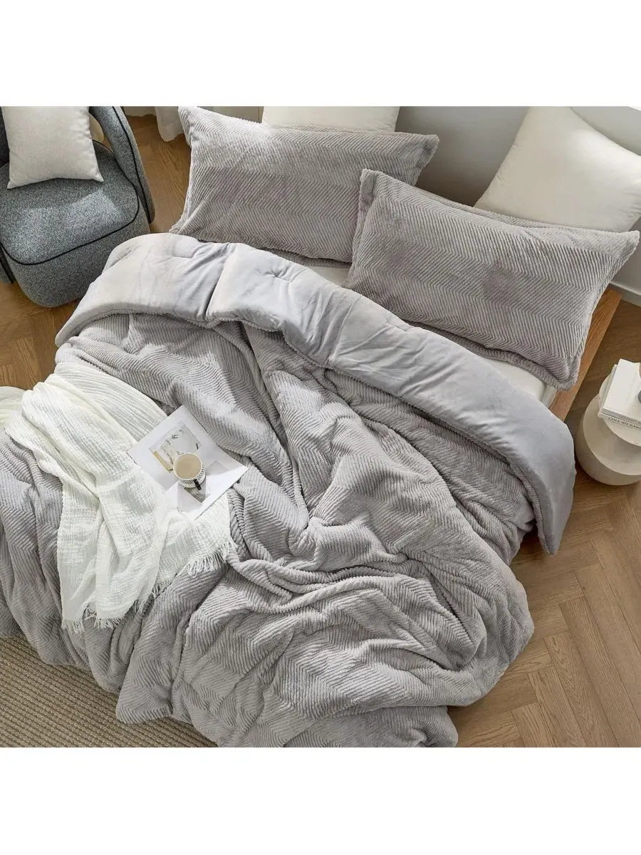 Комплект oversize-одеял Peak of Cozy Coma Inducer — изображение 3 из 4, серый