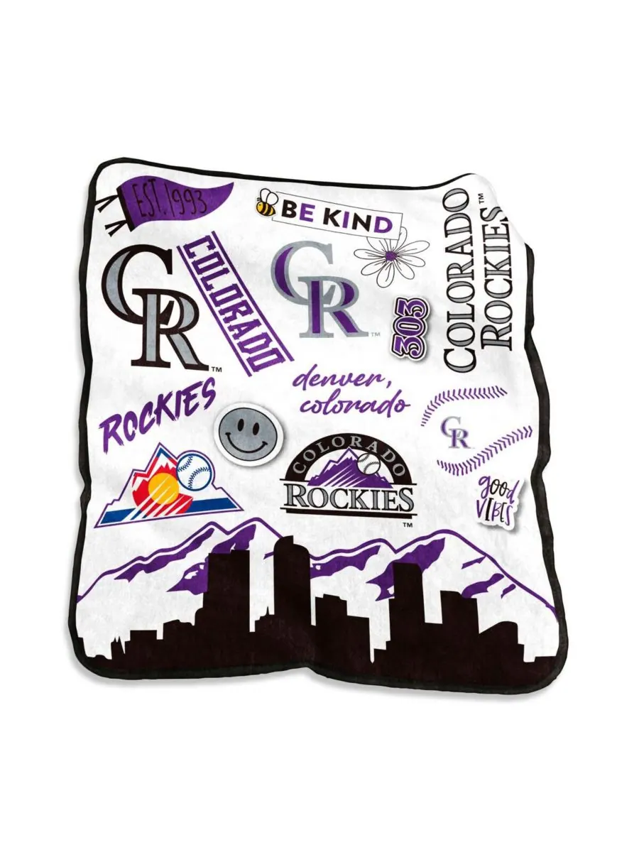 Плед из плюша "Колорадские Скалистые горы" размером 50 x 60 дюймов Logo Brands
