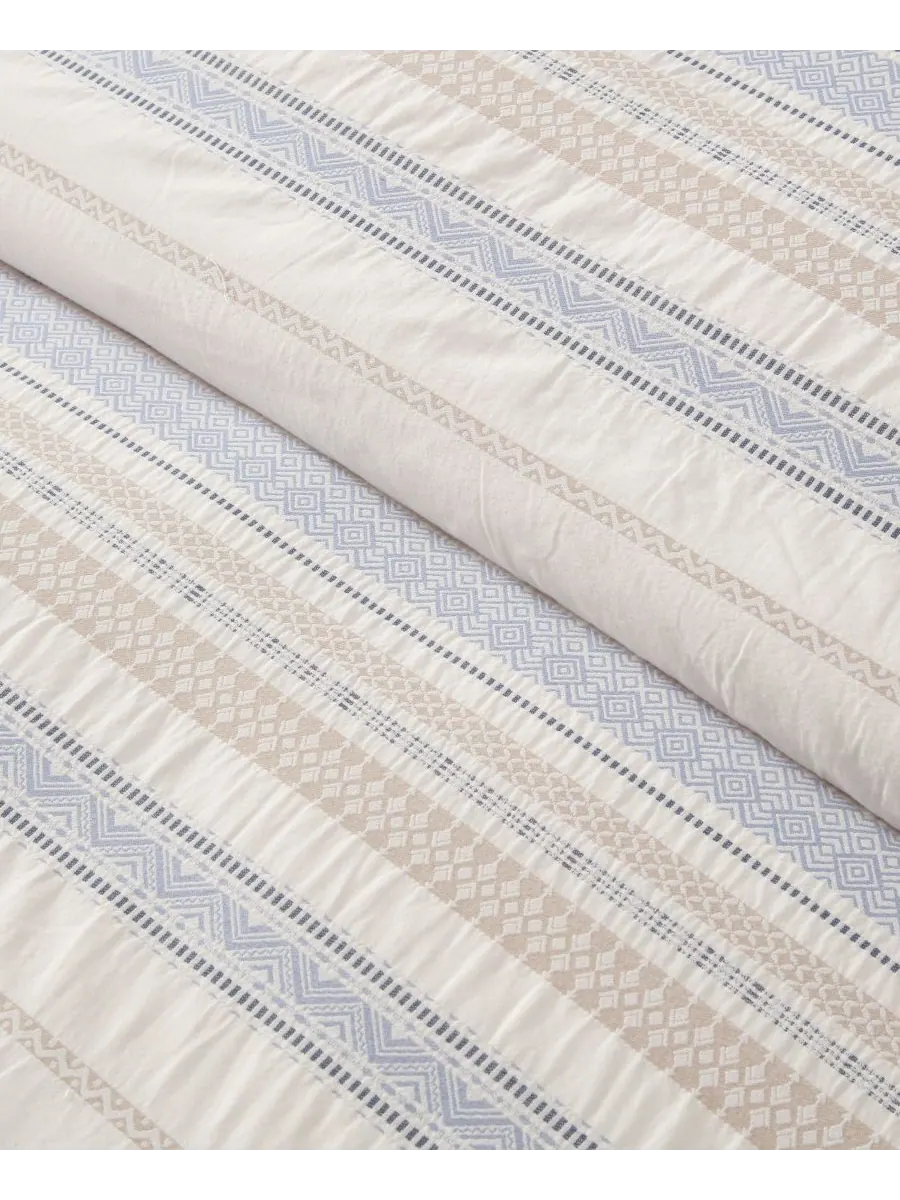 Комплект постельного белья Pickford Jacquard из 3 предметов, размер King Levtex — изображение 4 из 4, шамбре