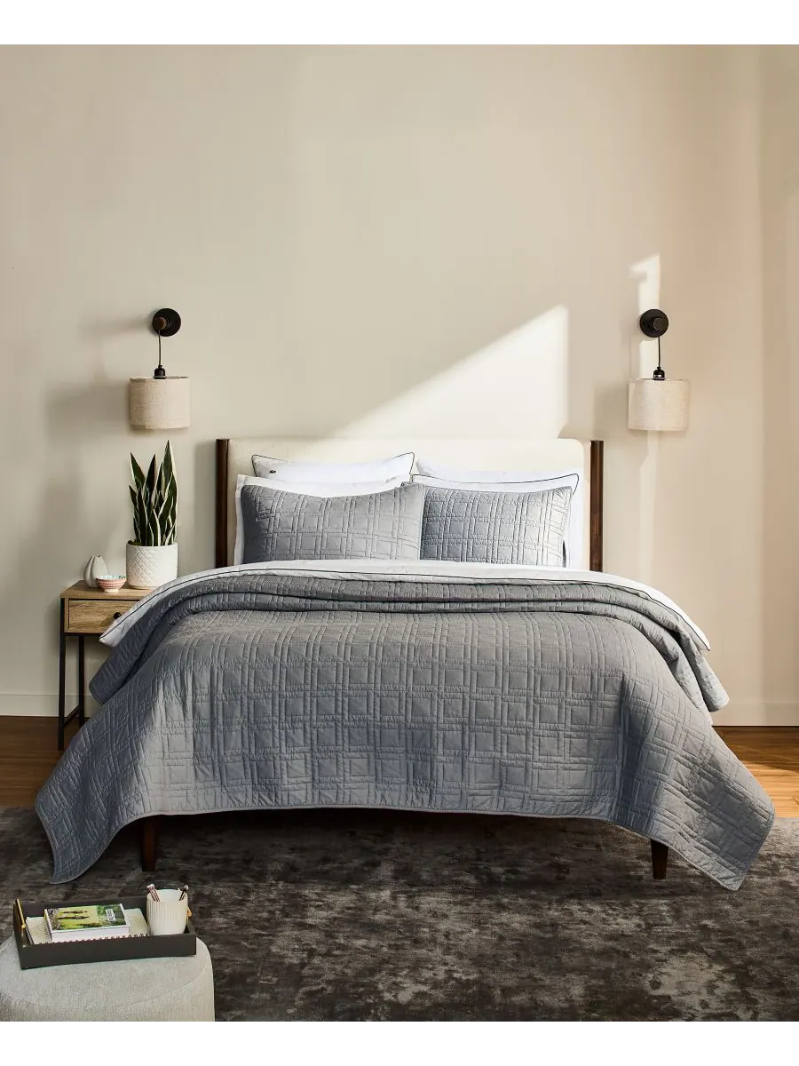 Комплект постельного белья Logo Cotton из 3 предметов, размер Full/Queen Lacoste Home