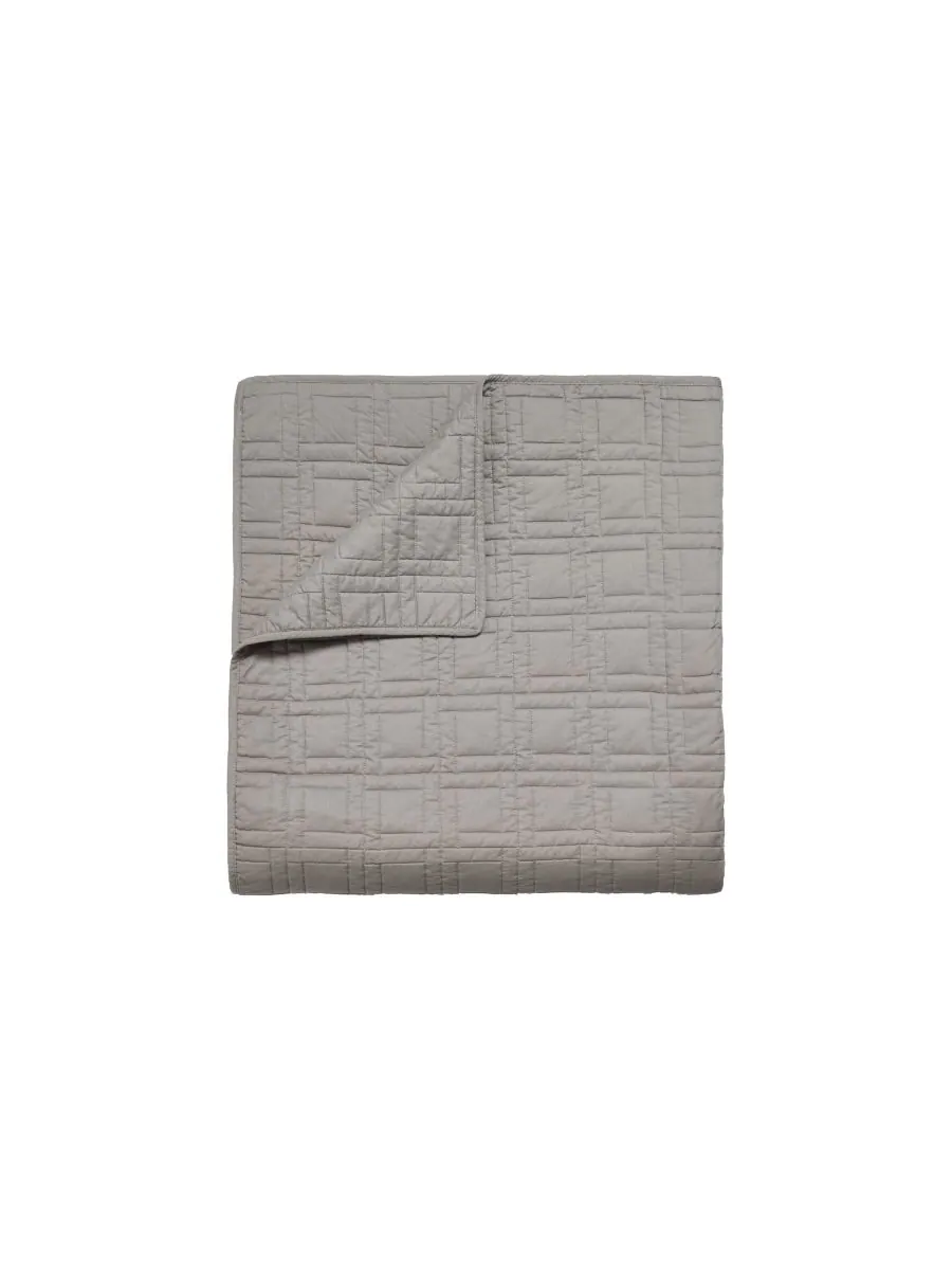 Комплект постельного белья Logo Cotton из 3 предметов, размер Full/Queen Lacoste Home — изображение 6 из 8, серый
