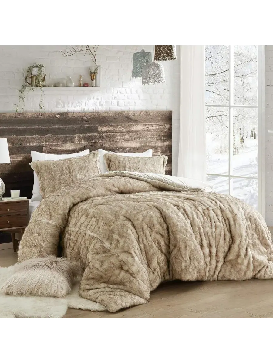 Комплект пухового одеяла с плюшевым мехом Arctic Bear Coma Inducer