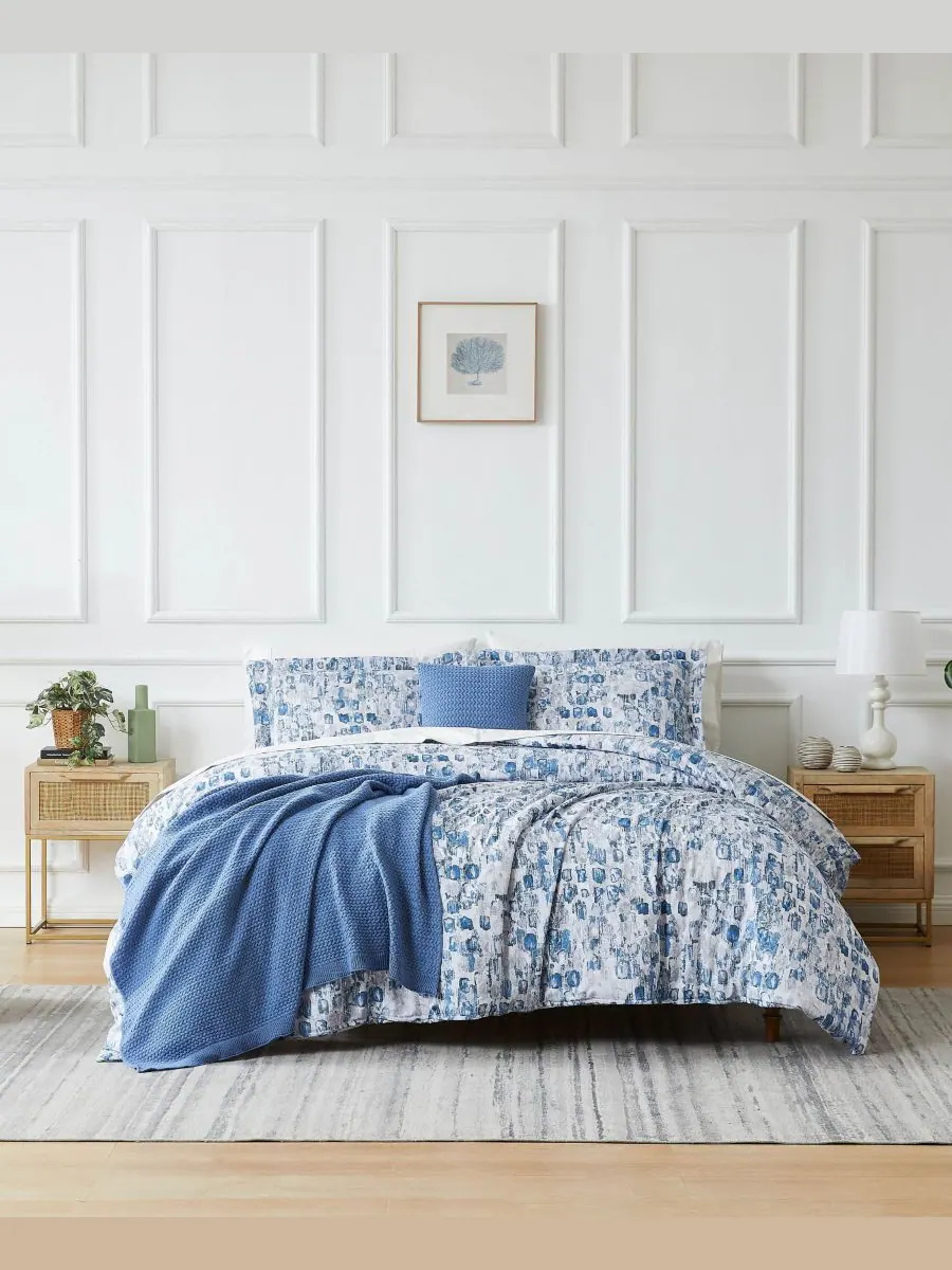 Комплект постельного белья Rhythm из 5 предметов, размер Full/Queen Southshore Fine Linens