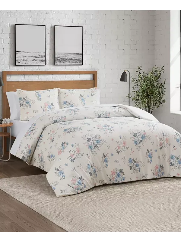 Комплект постельного белья Clarie Floral, 2 предмета, Twin/Twin xl Lucky Brand — изображение 2 из 4, мульти