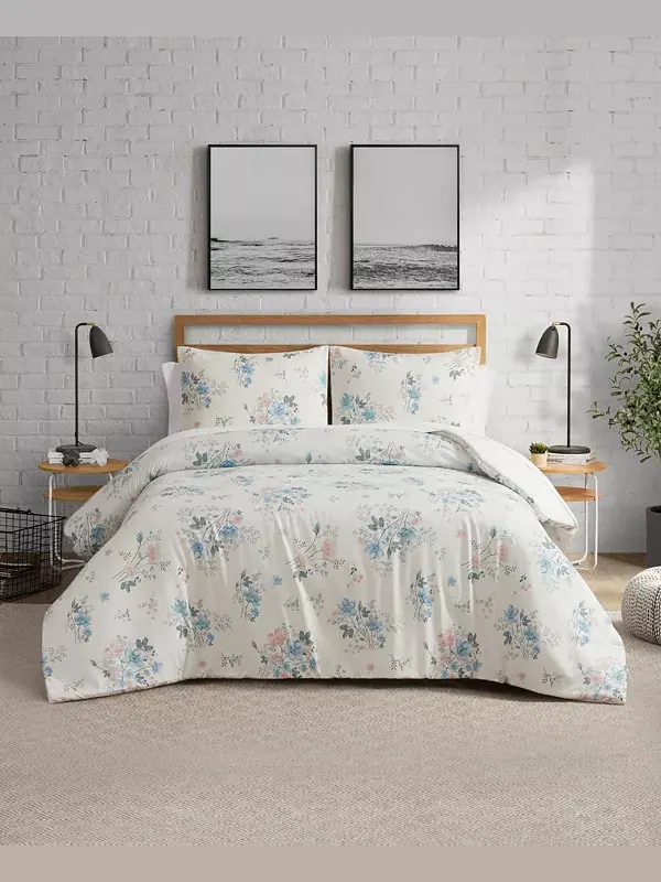 Комплект постельного белья Clarie Floral, 2 предмета, Twin/Twin xl Lucky Brand — изображение 3 из 4, мульти