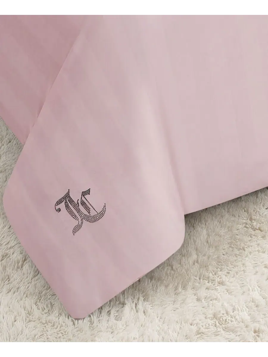 Комплект постельного белья Jenny Velour Striped Jacquard из 3 предметов, размер Full/Queen Juicy — изображение 10 из 10