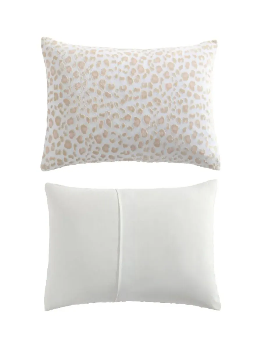 Комплект постельного белья Betseys Leopard Burnout Velvet, 2 предмета, размер Twin Betsey Johnson — изображение 7 из 8